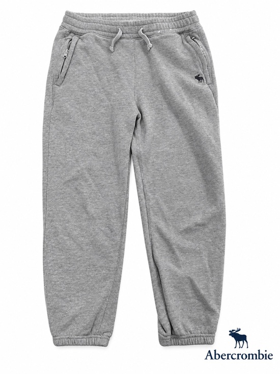 abercrombie kids Other - Abercrombie & Fitch Kids Gray Fleece Jogger Pants Kids 9/10